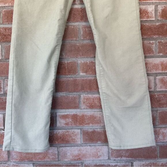 Levi’s Wedgie Straight Button Fly Corduroy Pants Women’s 27 Mint Green - Picture 4 of 10